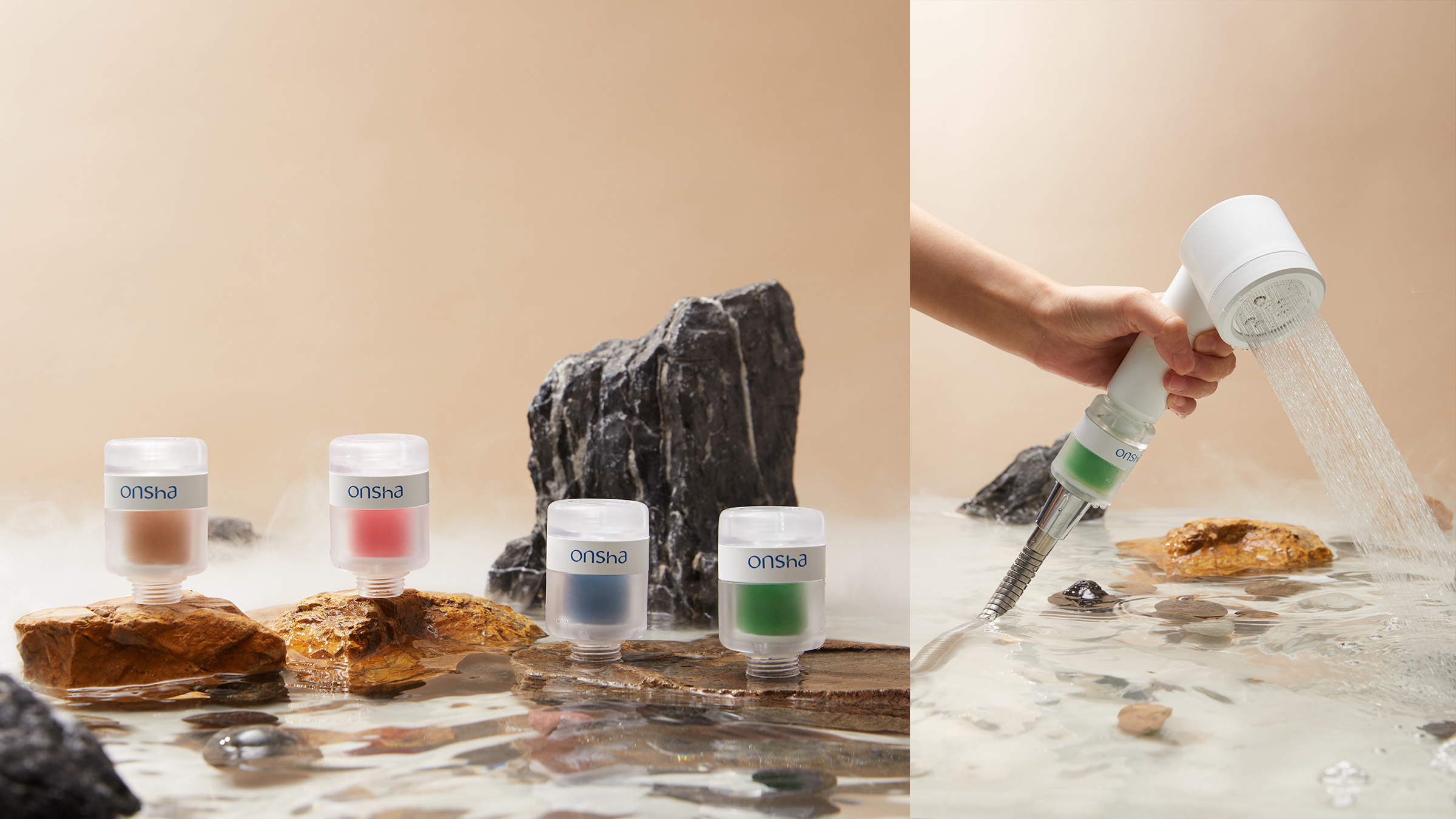 温泉水が出るシャワーフィルターは初めて？【温泉フィルター】