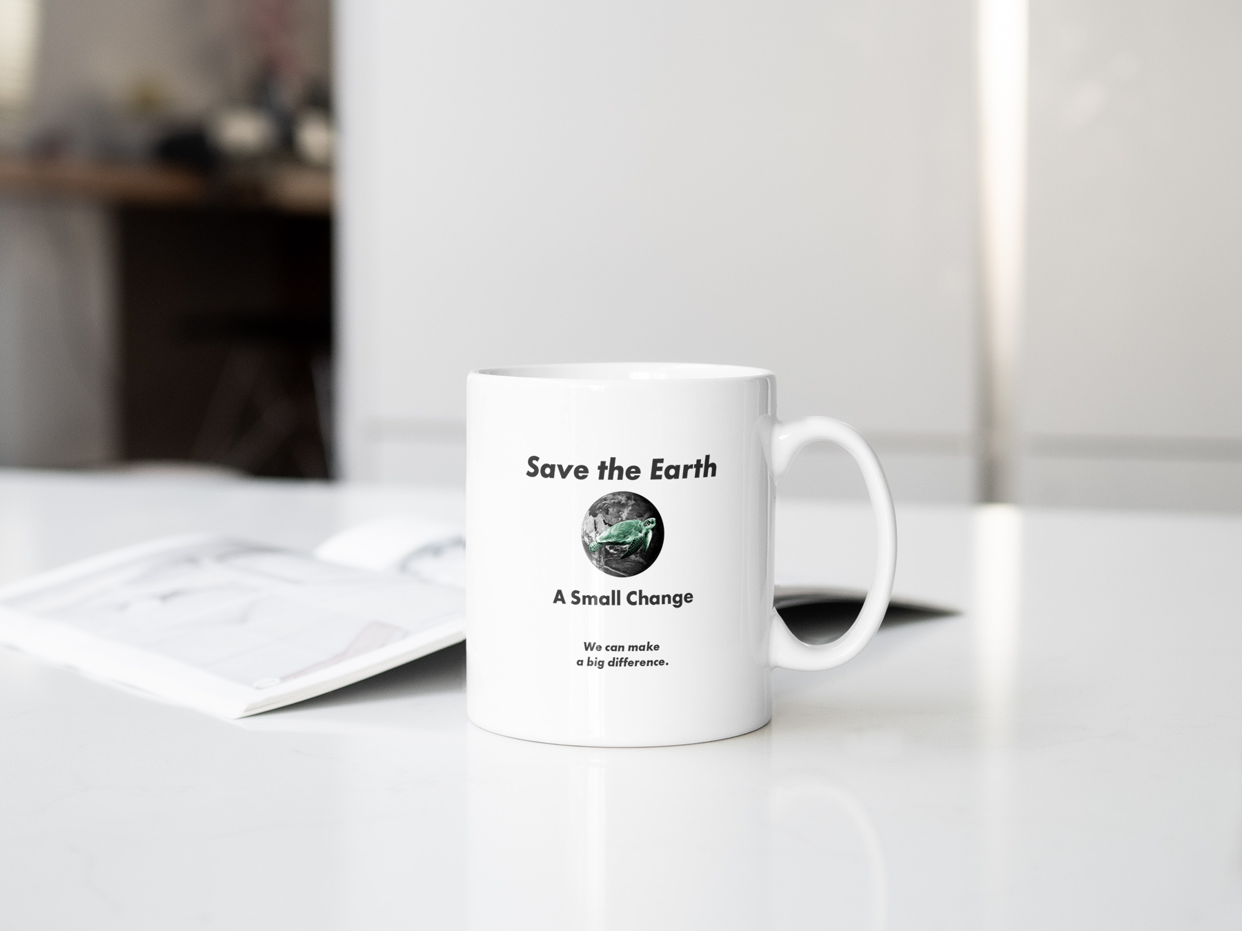 플라스틱 오염으로 고통받고 있는 거북이들을 자유롭게 해주세요.