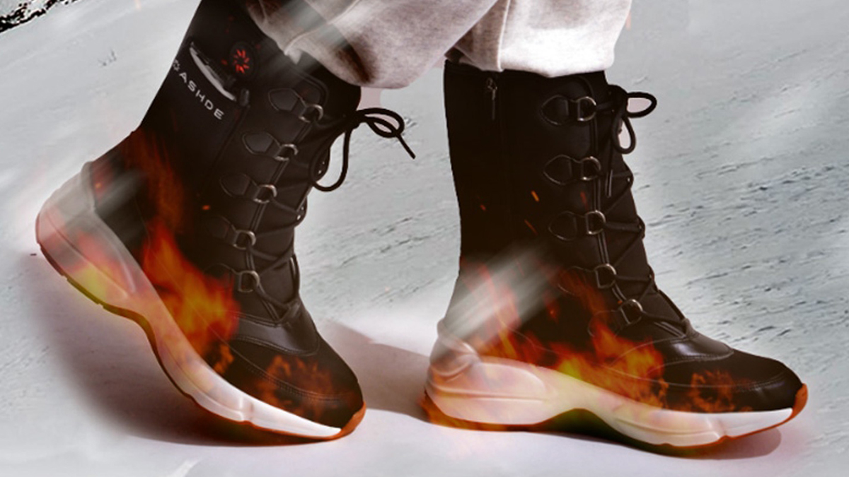 [国内制造] 必备保暖鞋 Ashud发热鞋，寒冬无忧