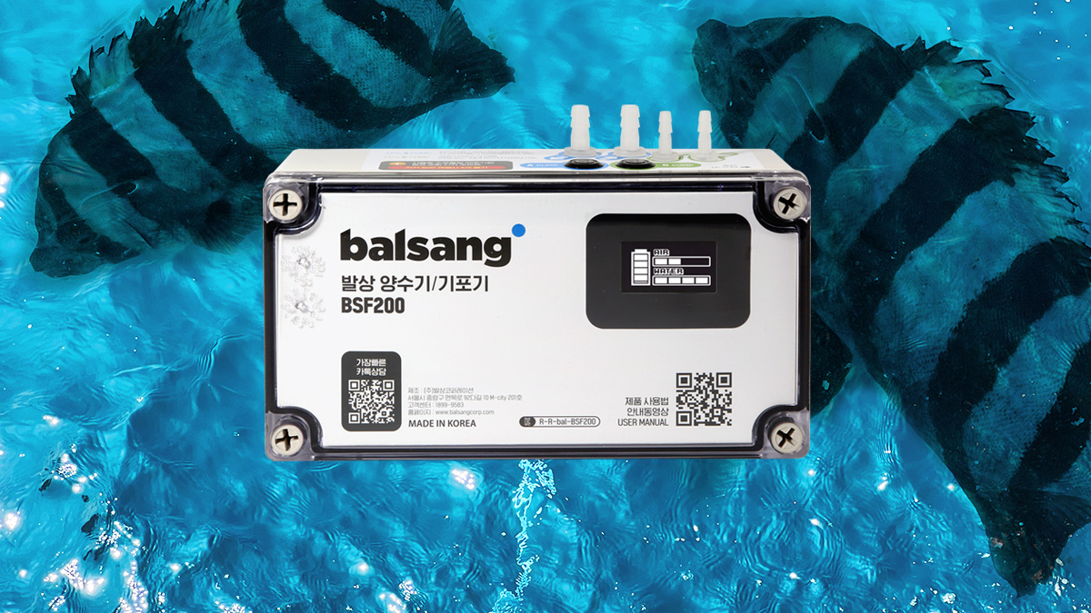 낚시용 갯바위 양수기? 용왕님이 또 놀랬다!