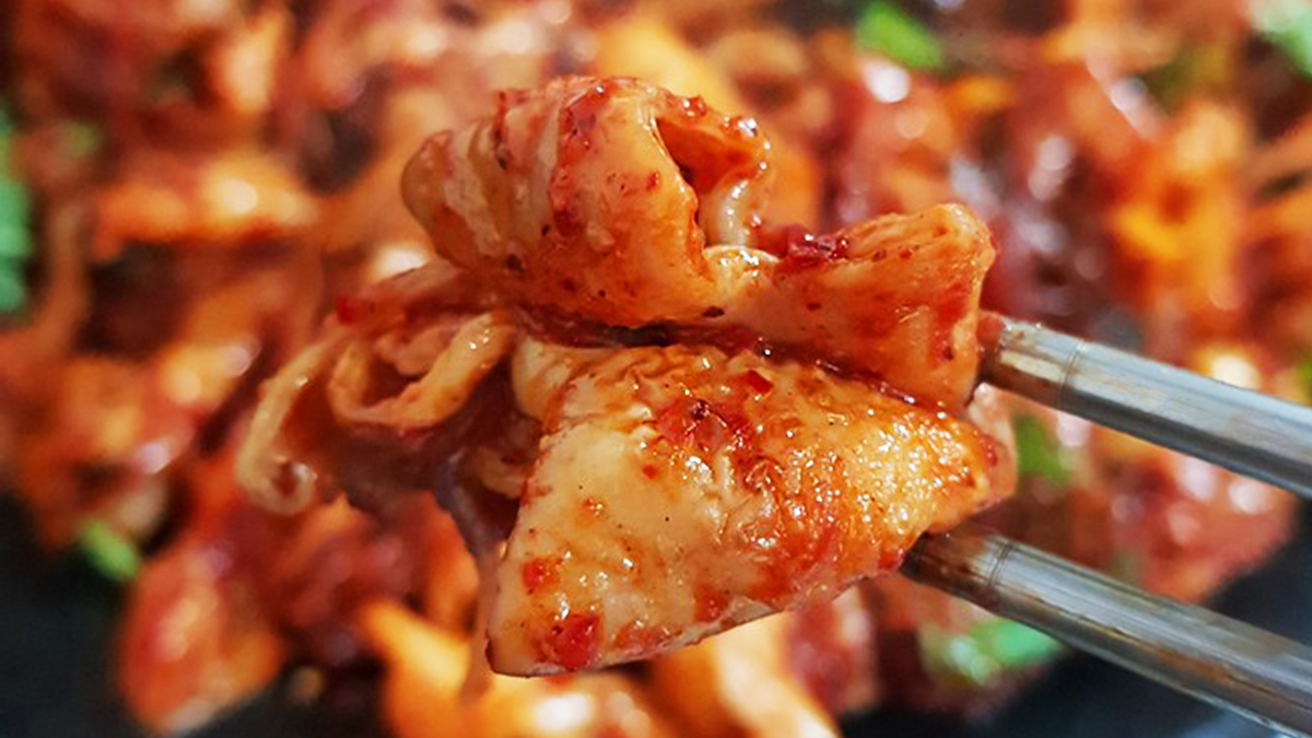 ★Unmatched amount of beef tripe★ The sauce? Absolutely divine! Honey glaze with honeycomb veggie tripe
