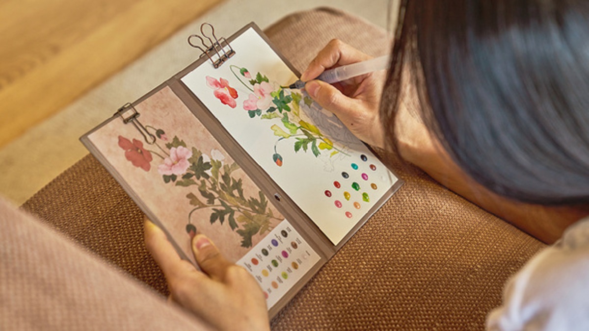 나만의 채색으로 물들인 단 하나의 작품, 손 쉬운 민화 키트 소울팔레트