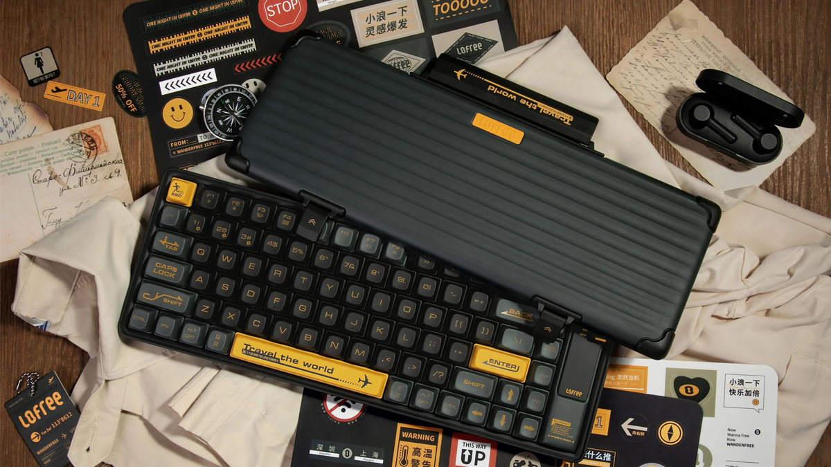 로프리(Lofree) WANDERFREE 블루투스 키보드 공식 출시