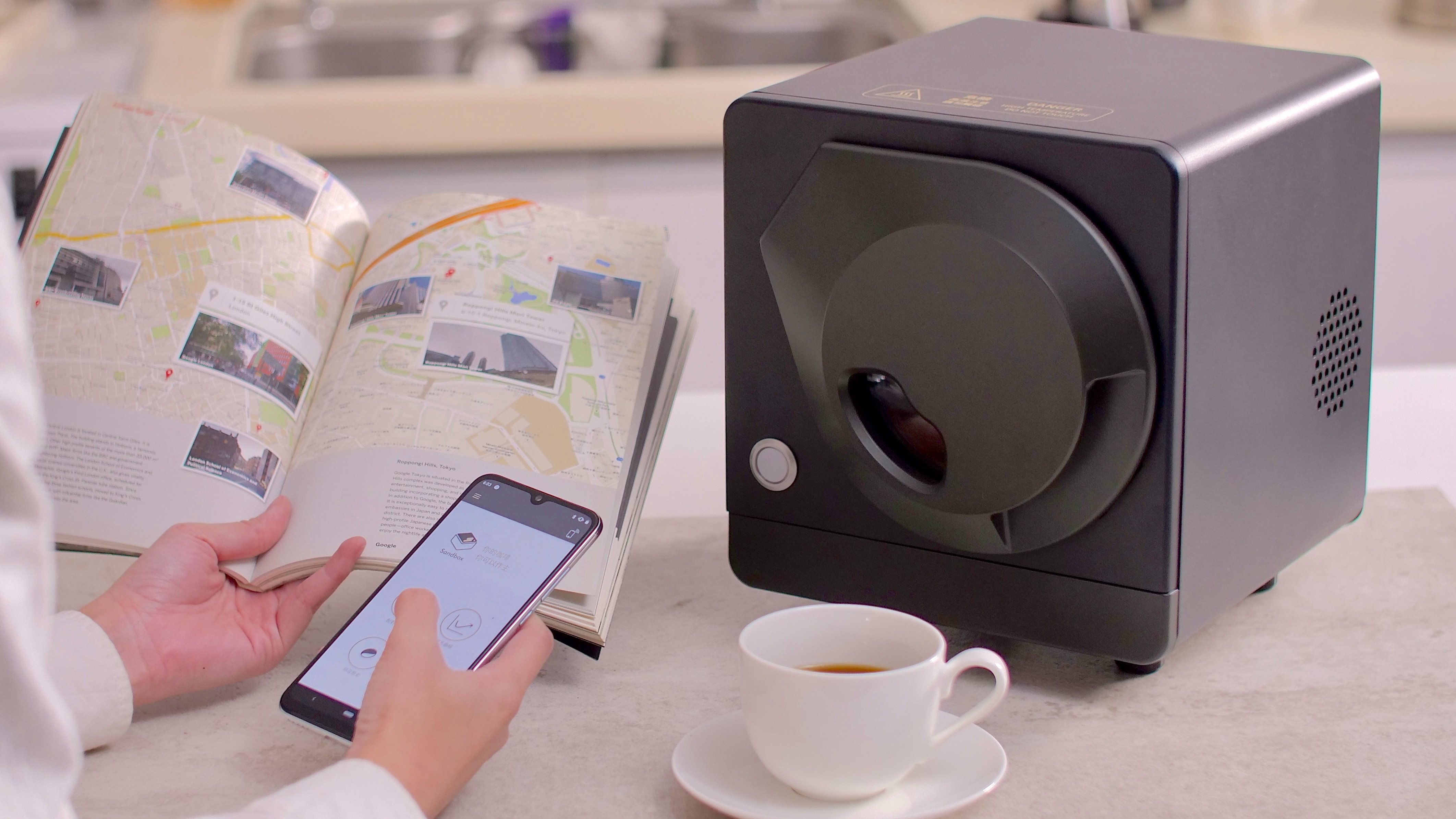 [Global 800M Encore] The Ultimate Home Roaster Revolutionary Coffee Roaster ‘Sandbox’