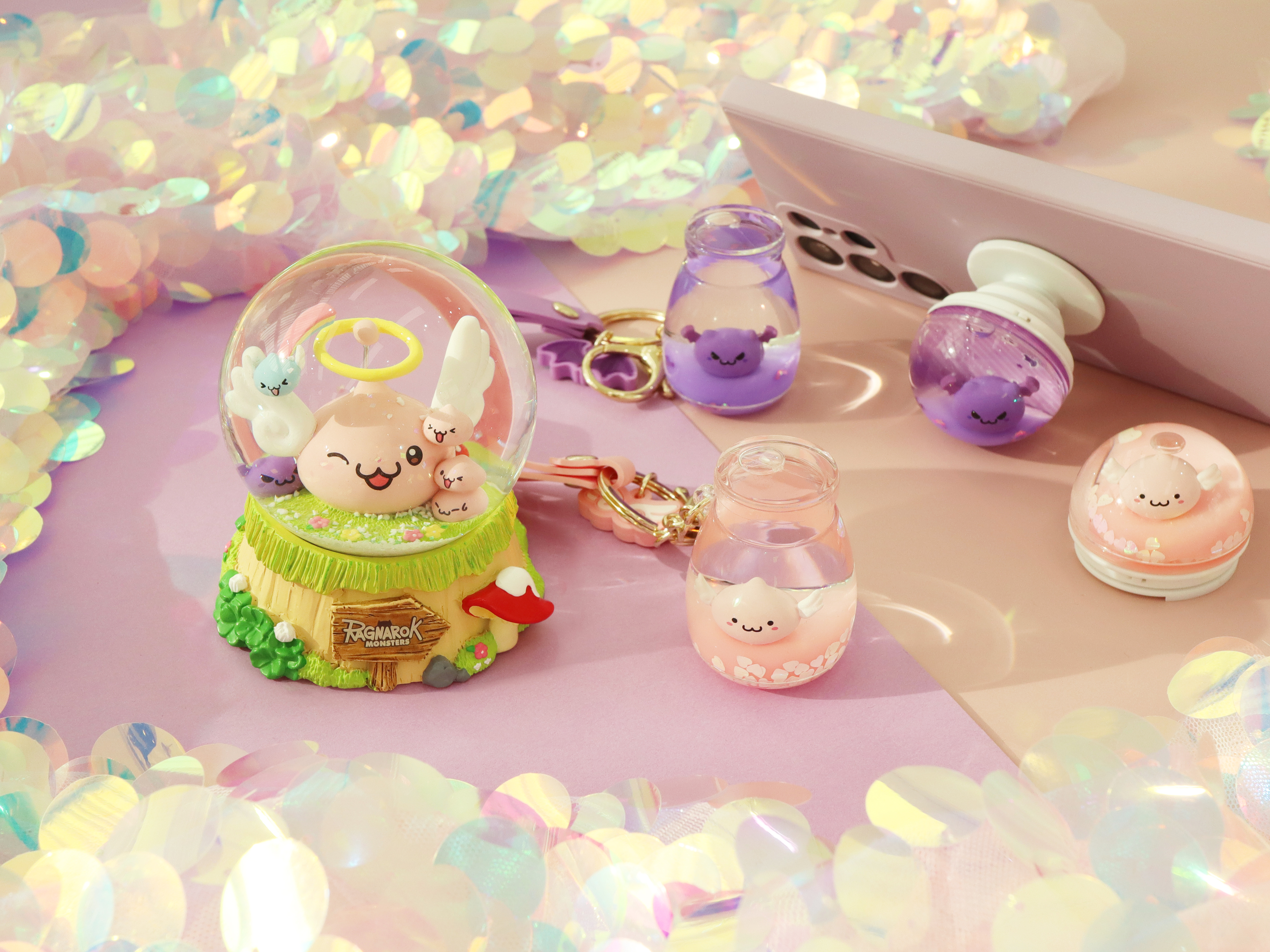 [Ragnarok]首度公开闪耀周边！雪花球、钥匙扣与手机支架