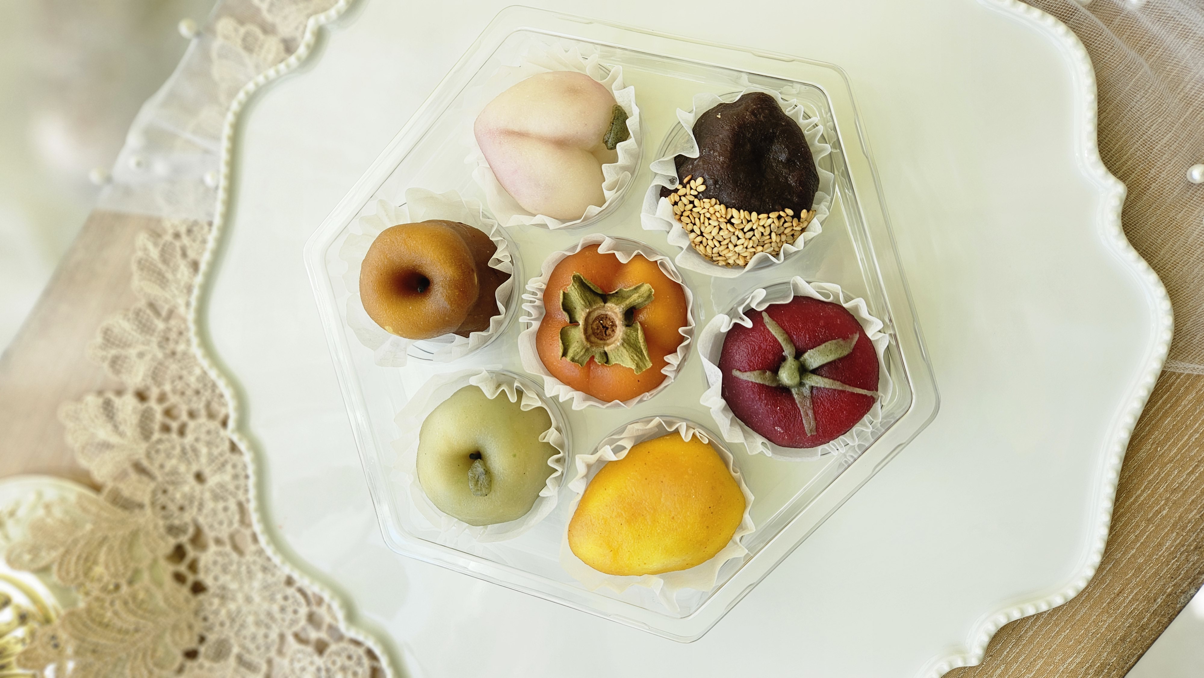 粘住它，冰镇水果糯米糕