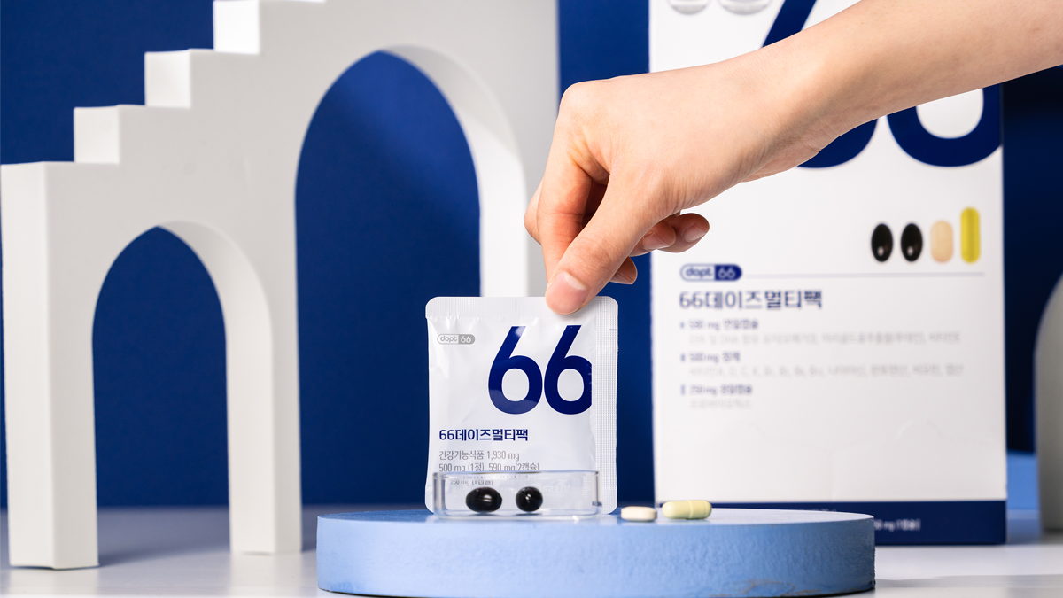 [2,560%앵콜] 멀티비타민+유산균+오메가3+루테인 4가지를 한 포에!