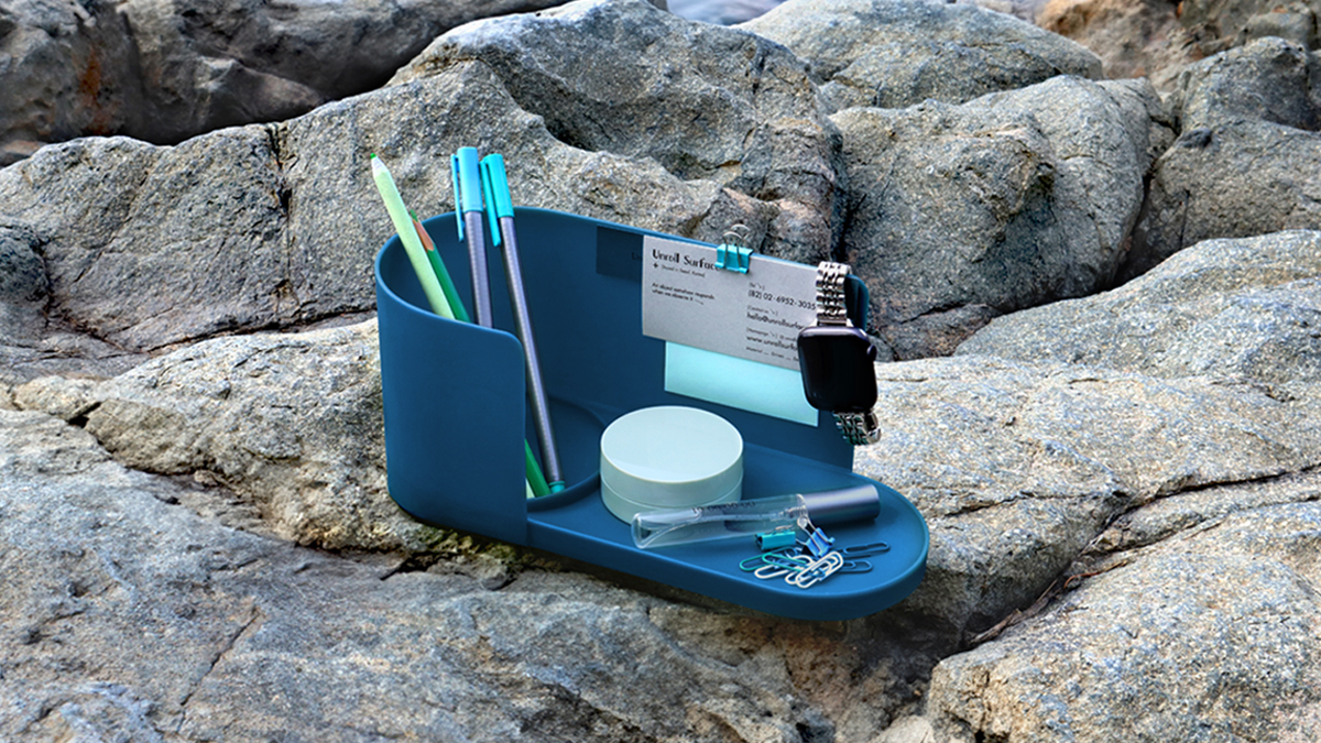 [Wadiz ONLY] Upcycled Fishing Nets Turned into Chic Desk Décor Multi Pen Holder