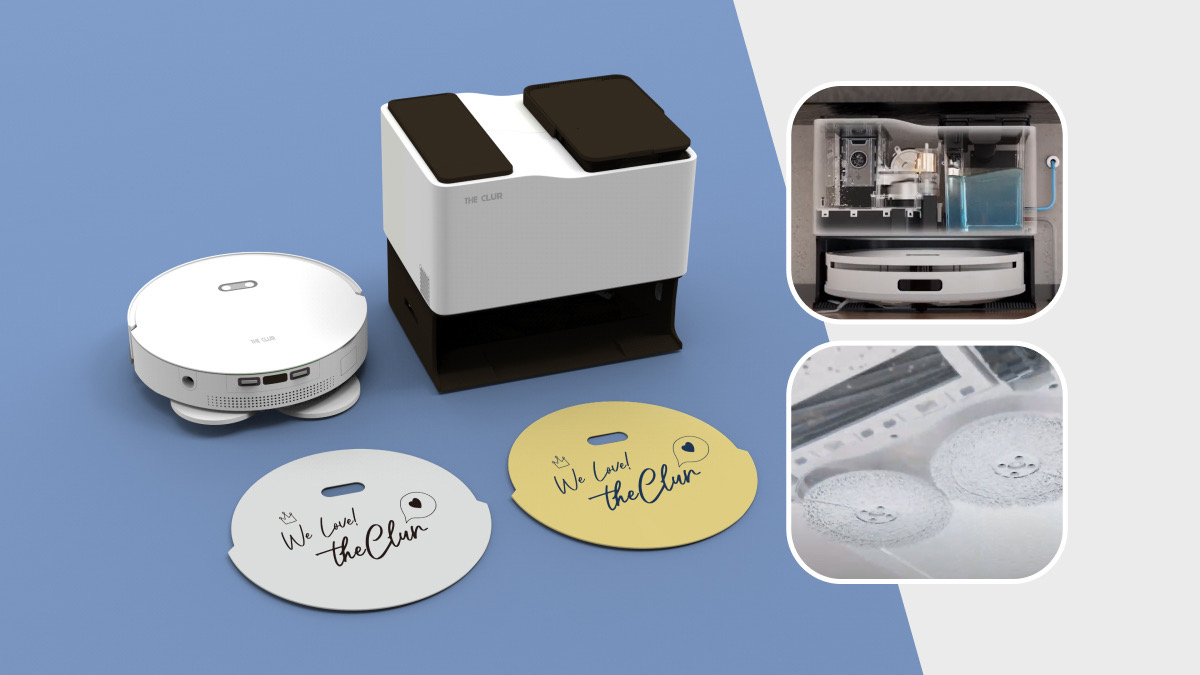 [Wadiz Exclusive] Fully Customizable Truly Automatic Robot Vacuum #TheClear