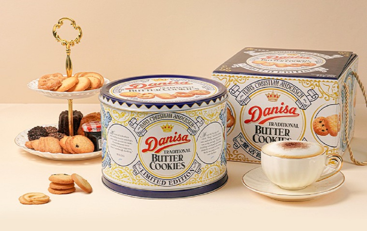 [首次公开]限量版音乐盒包装，全球第一丹尼萨高级黄油曲奇