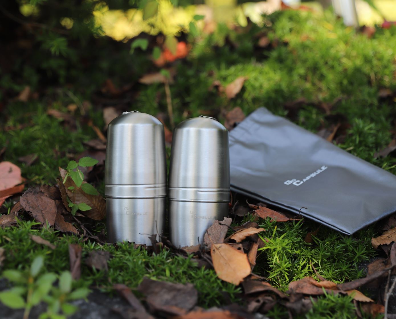 キャンプ焚火の必需品、焼き芋にゴーキャプシュール～Go Capshule