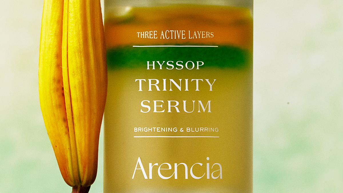 1억원의 원료를 얼굴에 발라보세요, 젊음이 쌓이는 아렌시아의 신개념세럼