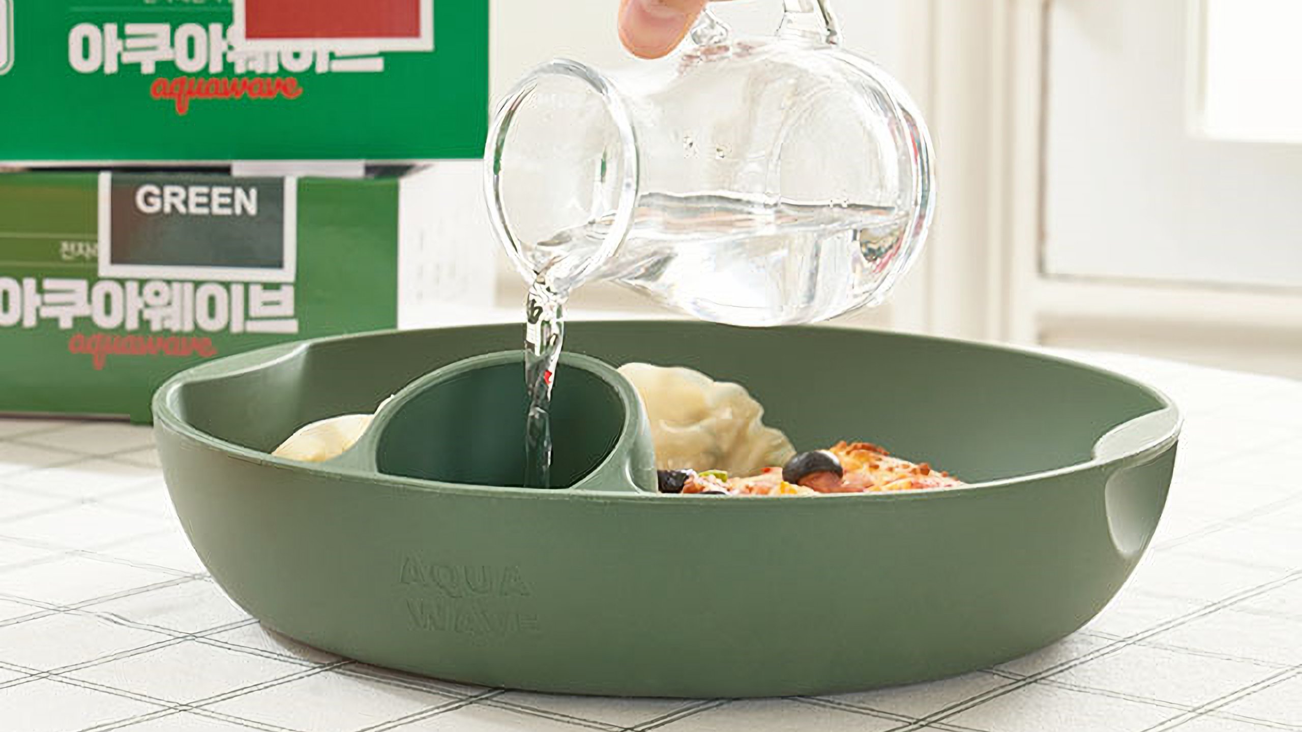 一人暮らし必須アイテム、残り物も作りたてのしっとり料理に！アクアウェーブ