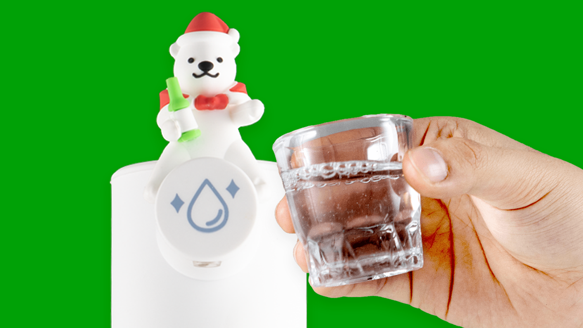 Make solo drinking more enjoyable with [Masiya Bear]—how about a shot of soju?
