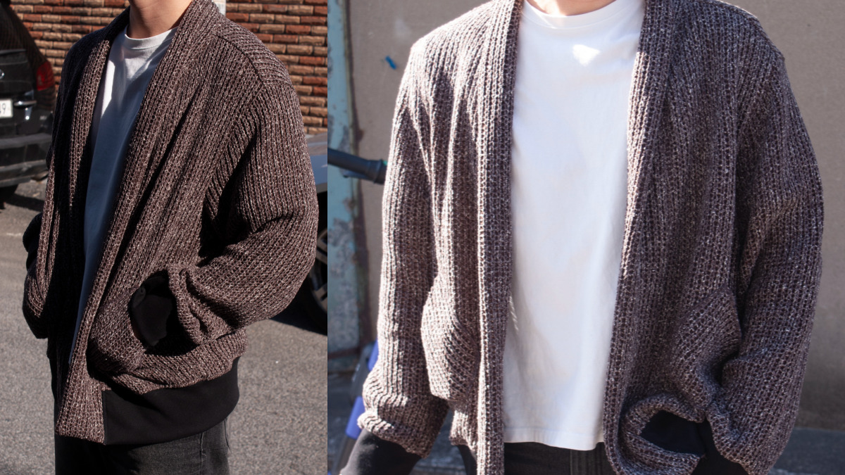 [HIDRA] Stylish Shawl Cardigan for Men & Women Perfect for Indoors