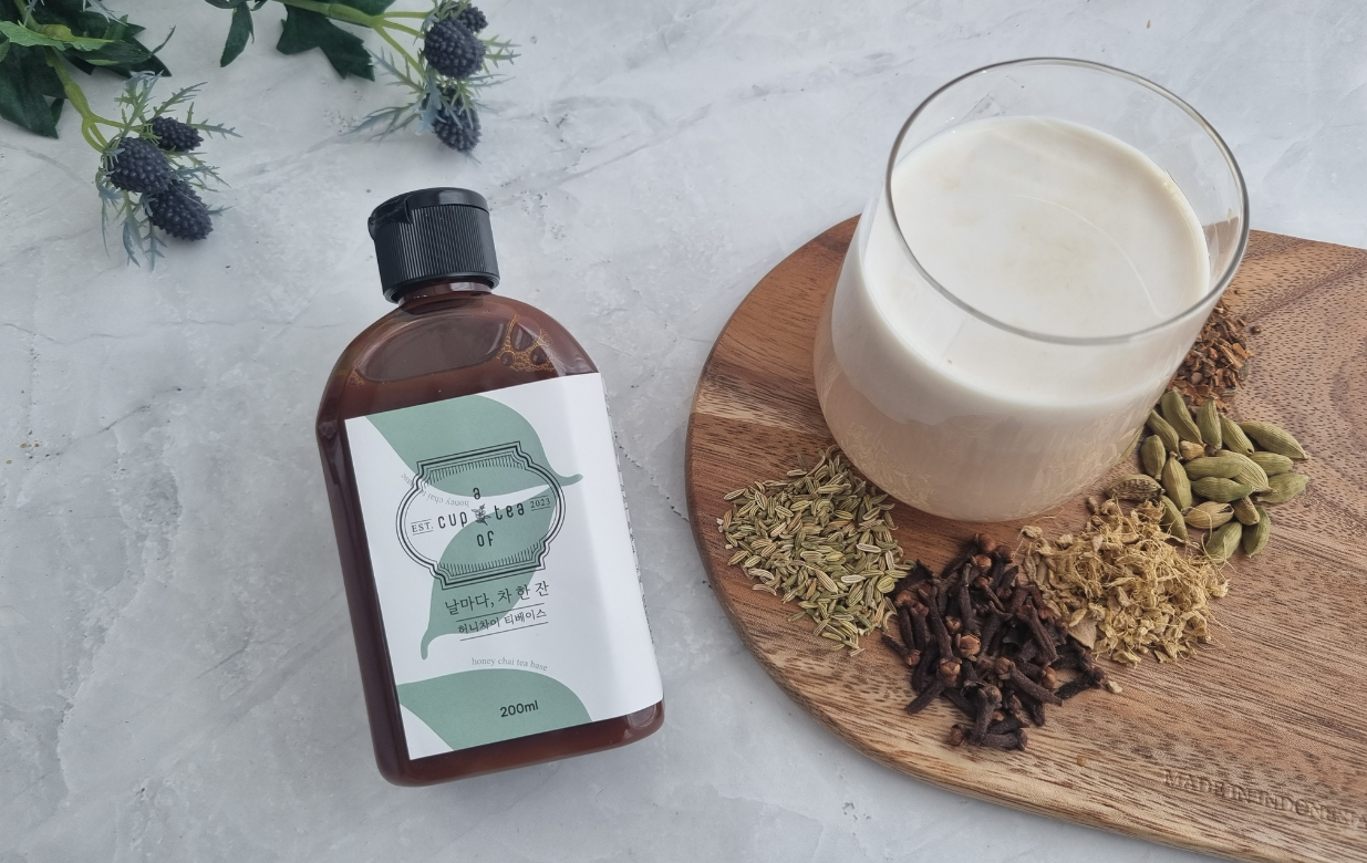 [Good News for Milk Tea Lovers] Masala Chai Tea Base with Real Honey