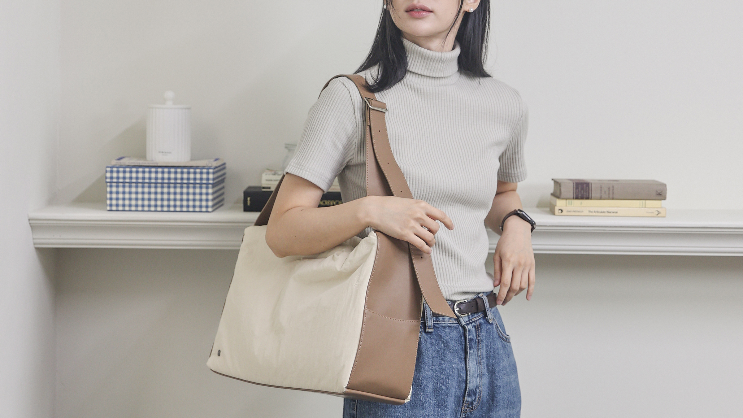 [Fits Everywhere] Spacious Yet Comfortable Laptop Bag Pookshin Bag