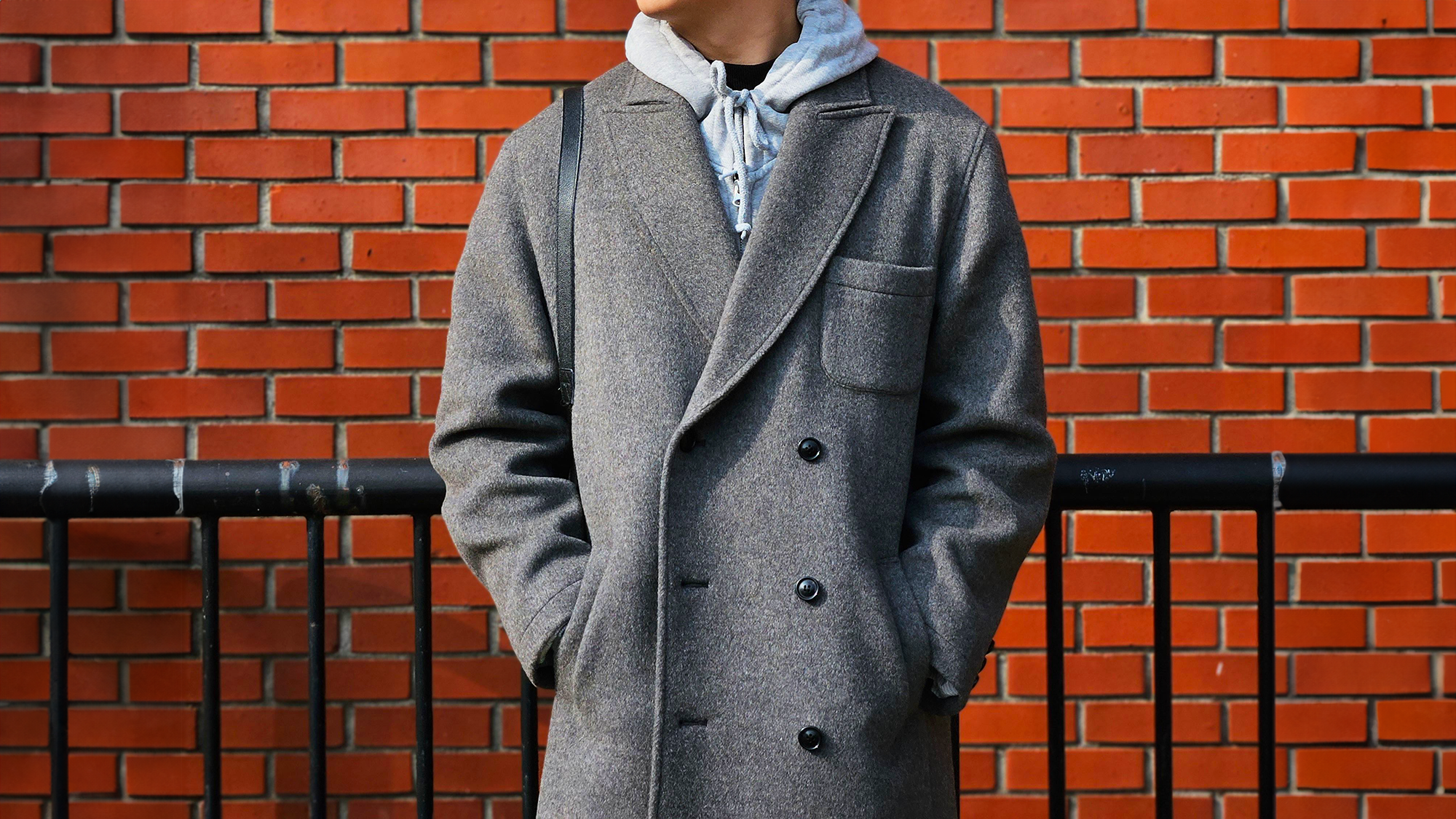 Effortless Style & Quality | Sculpted Wool-Cashmere Polo Coat