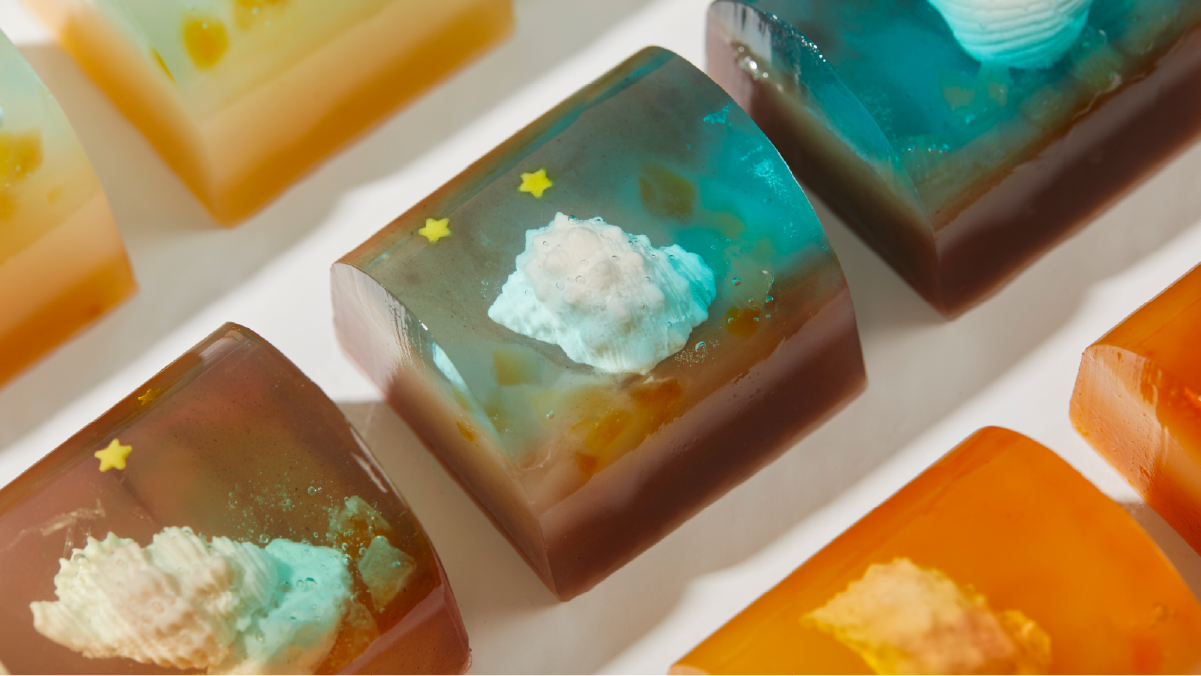 [釜山代表ローカルスイーツ] 透き通る釜山の海色を閉じ込めたプレミアム手作り羊羹