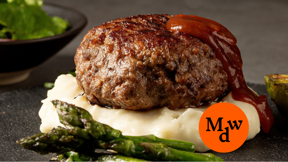 [クリスマス前配送] 今年の年末はニューヨークスタイルで、限定版ソールズベリーステーキ