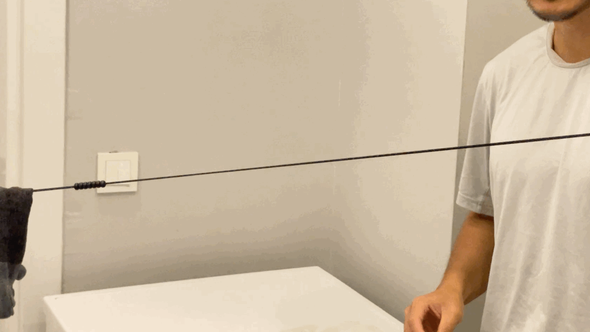 바야흐로 데이지 체인 빨래줄 사용 gif.gif