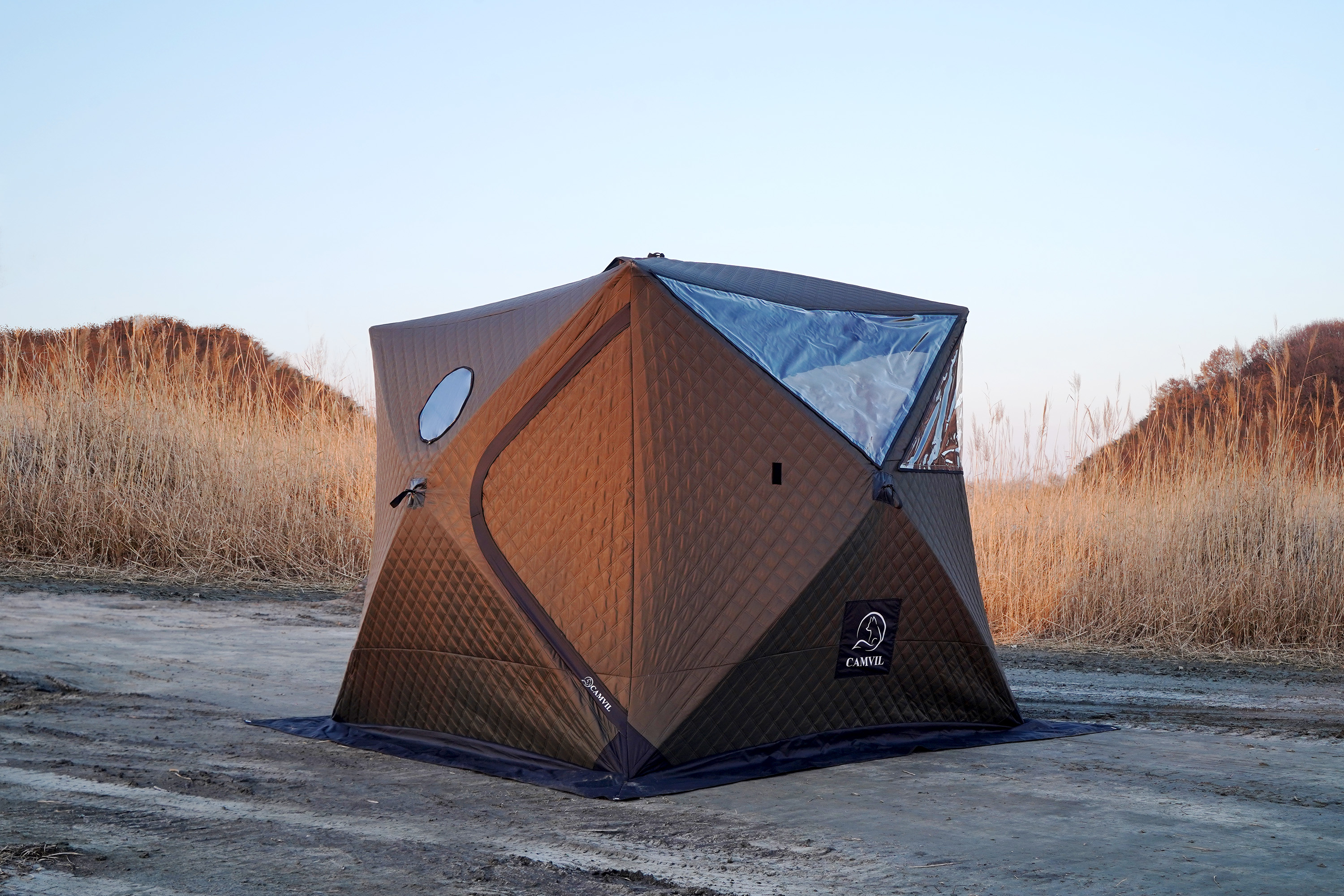 [24SS Campville] Ever seen a sauna tent? Warm up your winter camping.