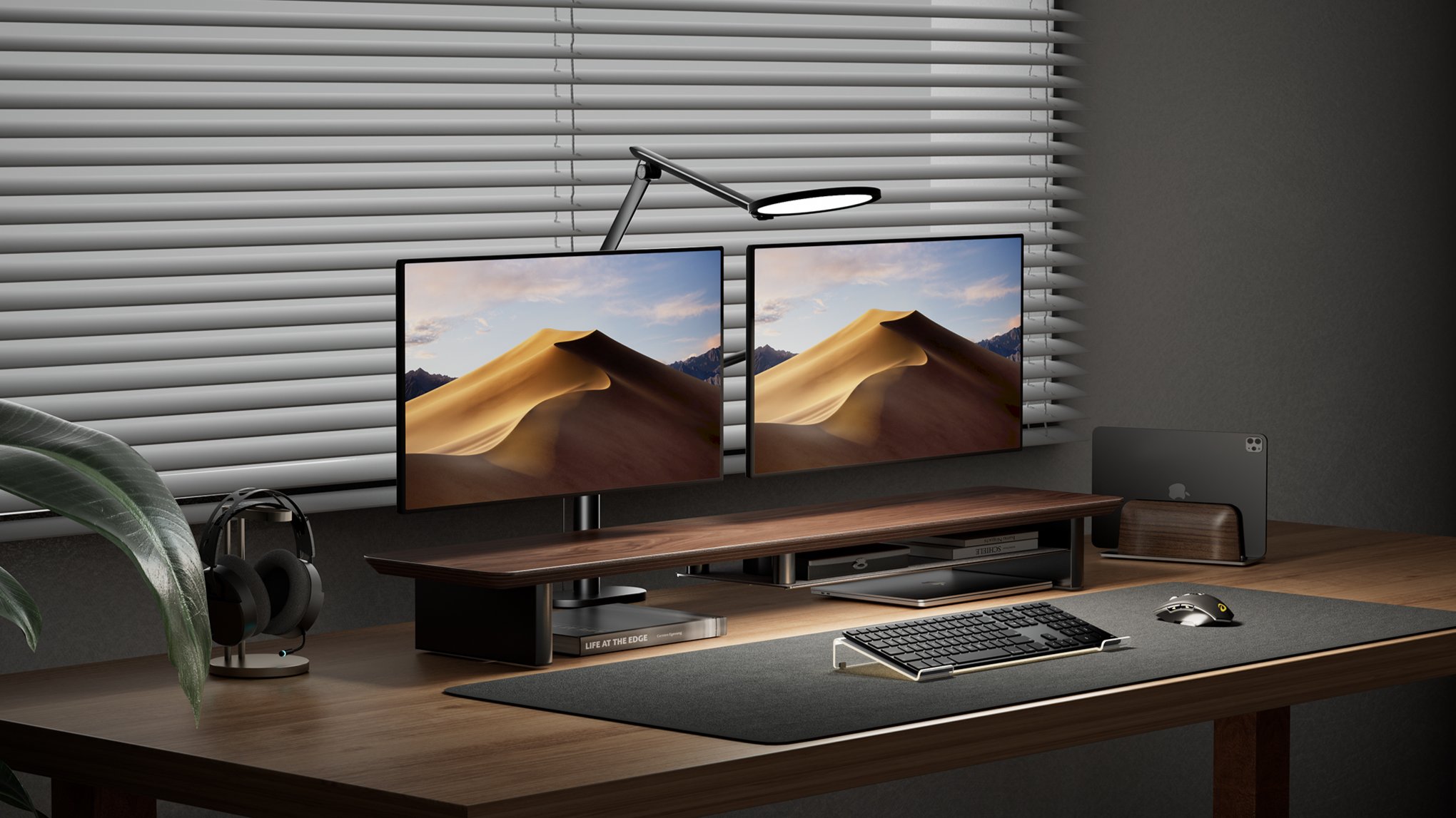 [Harmony of Modern & Nature] Desk Setup Reimagined A Fresh Start for Your Inspired Space