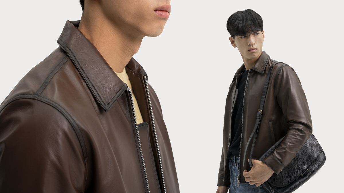 百万韩元级名牌皮夹克，30万韩元入手｜100%意大利天然纳帕皮革