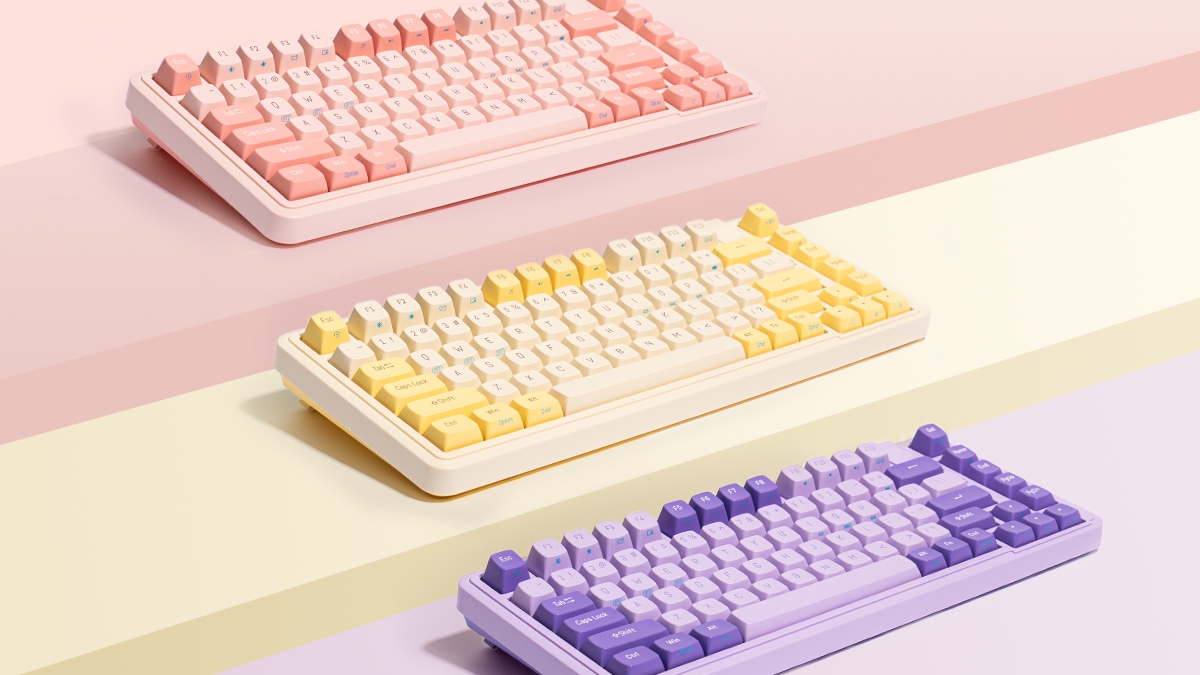 [6만원대] 핫스왑+개스킷+저소음+5가지 색상 <레드빈 기계식 키보드>