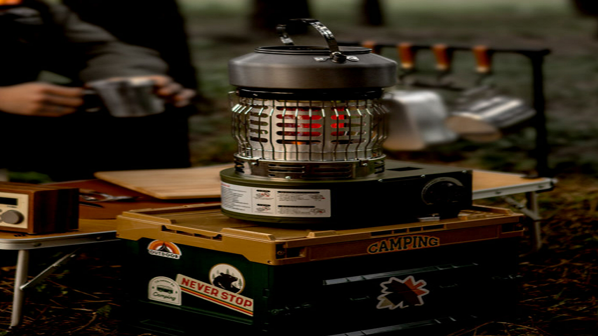 [冬のレジャー必須] シンプルに出かける旅〜シンイルレトロキャンプガスヒーター