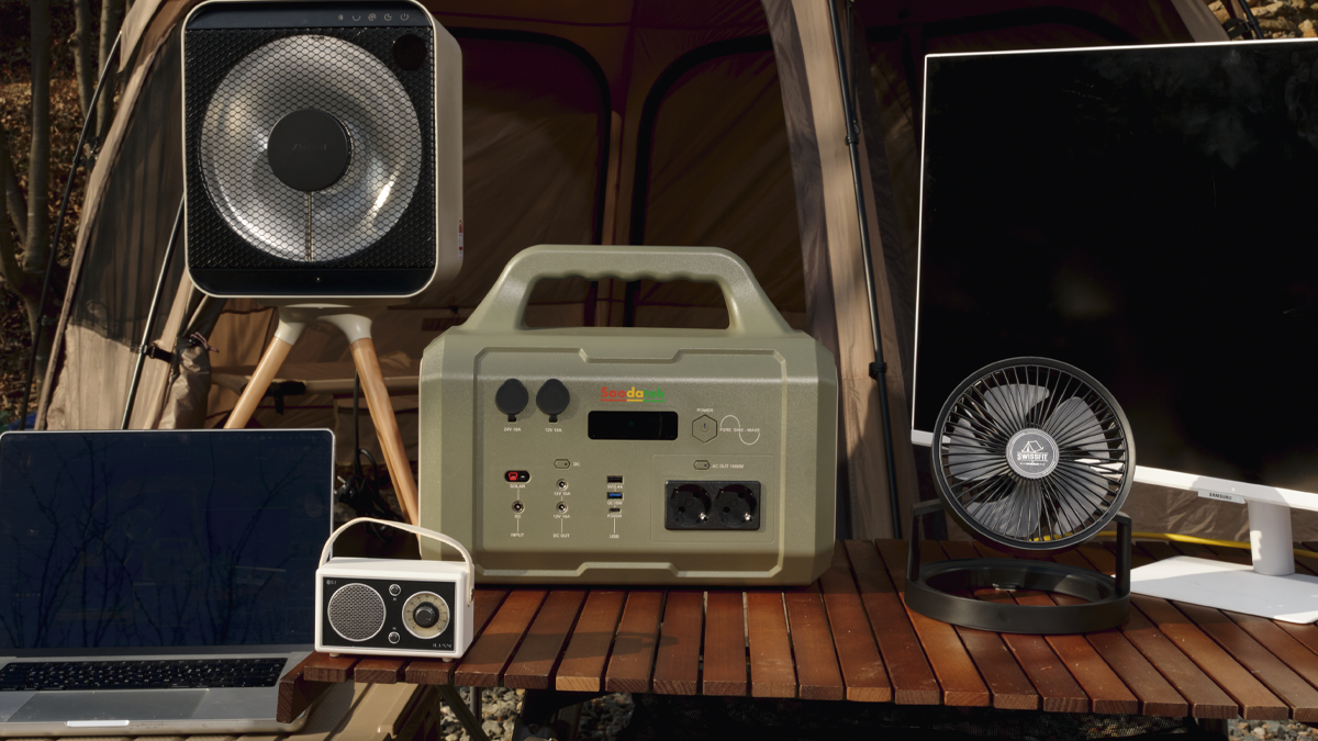 캠핑할때 파워뱅크! 태양광 무제한출력까지? 1075Wh 괴물용량 미친스펙