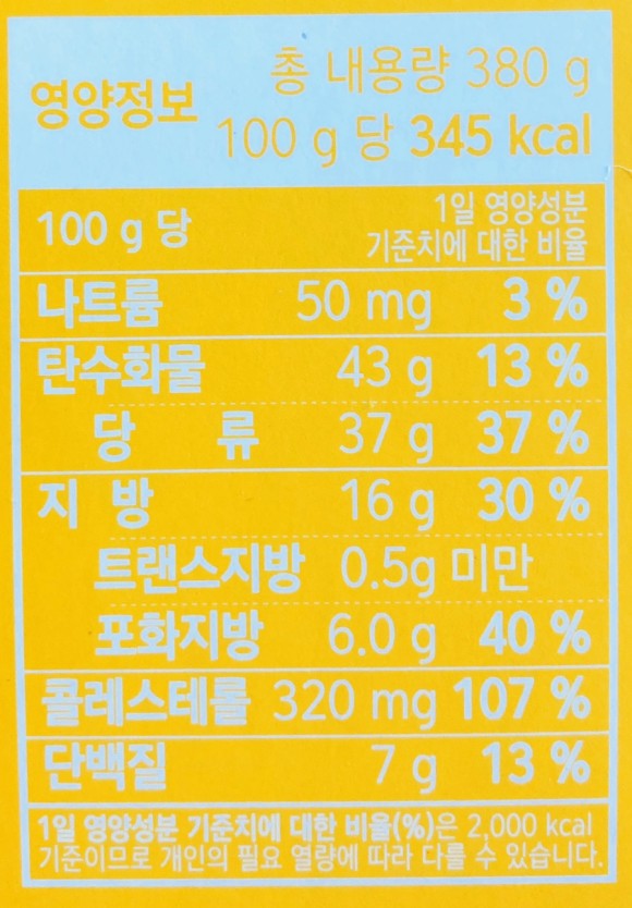 대만 단수이 대왕카스테라 영양정보.jpg