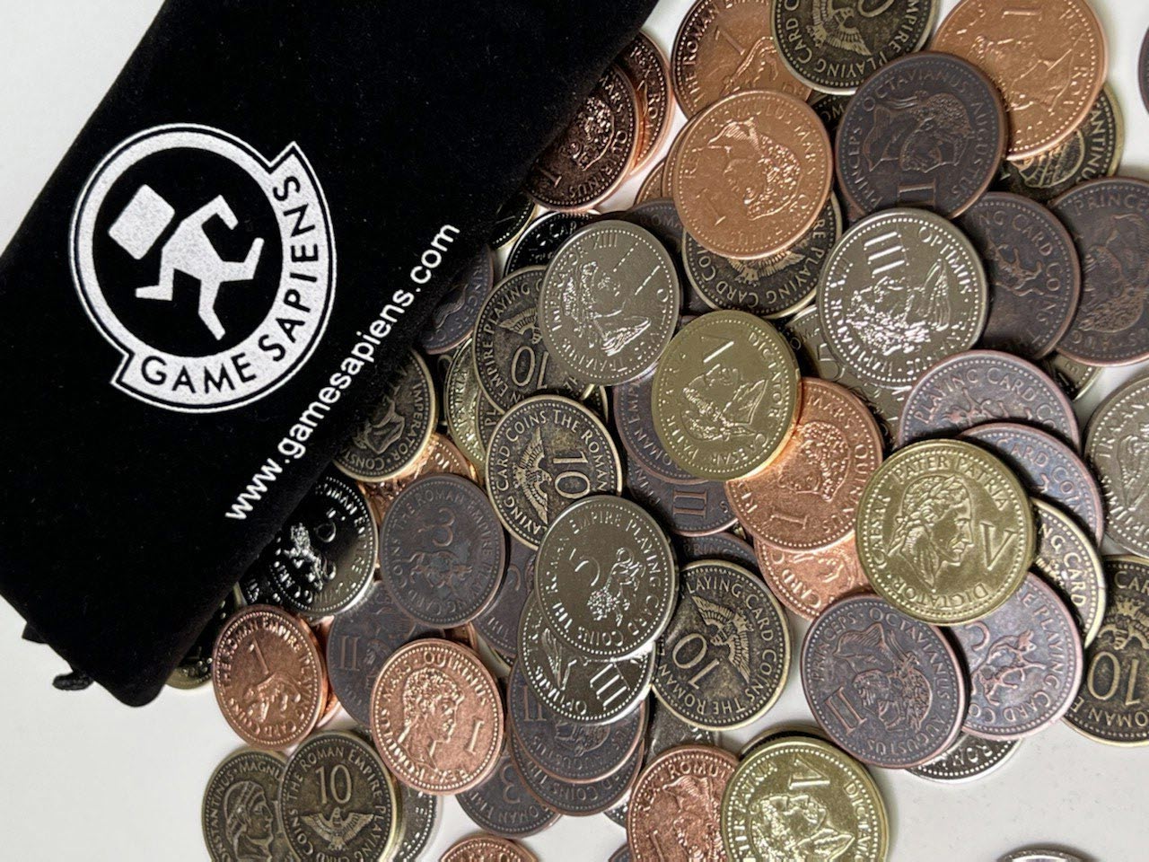 최고급 메탈 코인으로, 카드/보드 게임 플레이의 품격을 확~ 높여보세요! by 게임사피엔스 | wadiz