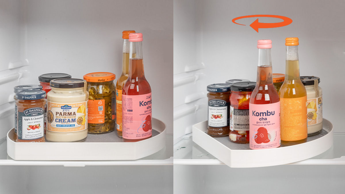 냉장고 수납 혁명, 콜라보스페이스 회전 트레이