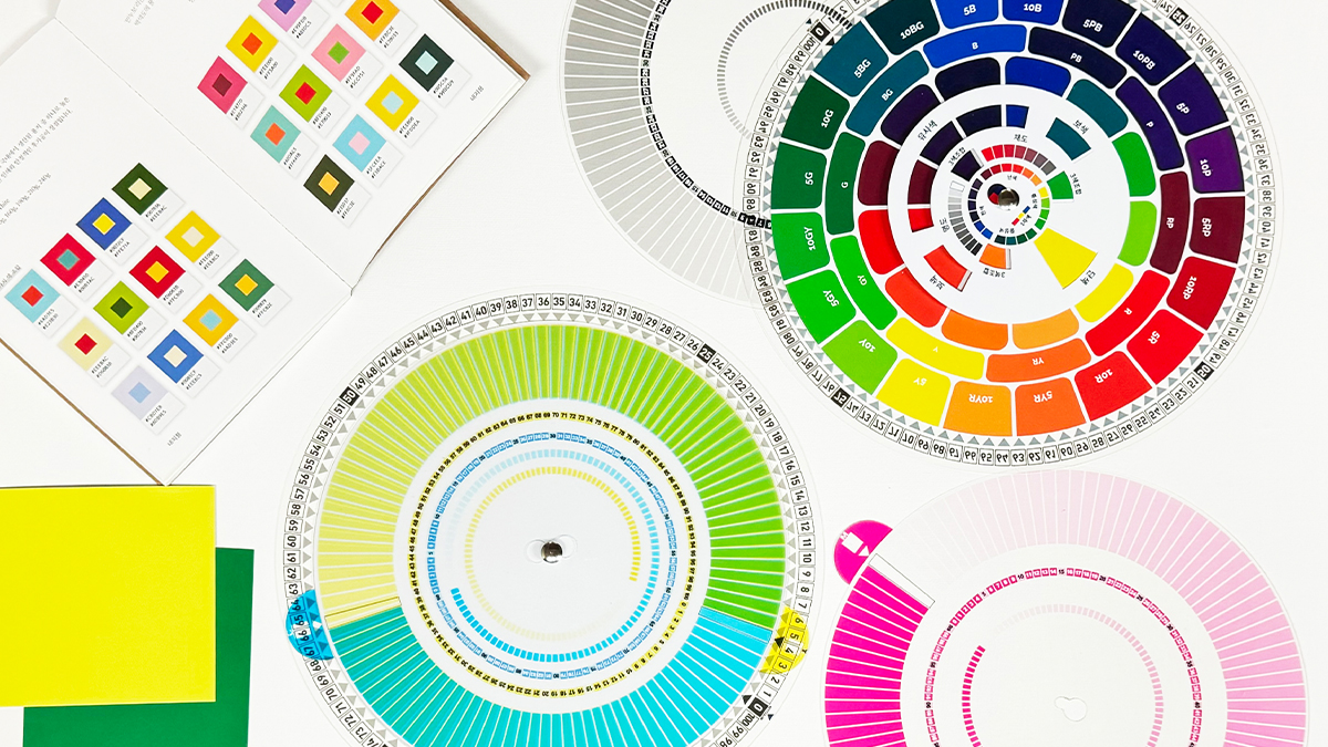 100 Million Colors at Your Fingertips! CMYK Color Model Wheel