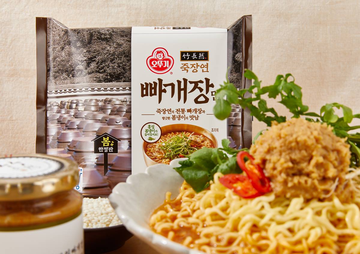 [Spring Limited Ramen] Ottogi Doenjang Ramen with Savory Ppagaejang and Shepherd’s Purse