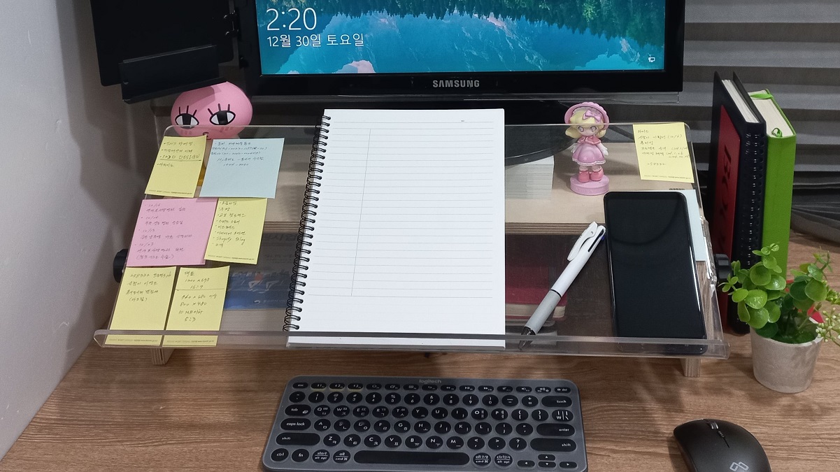 독서모니터받침대&독서노트북거치대
