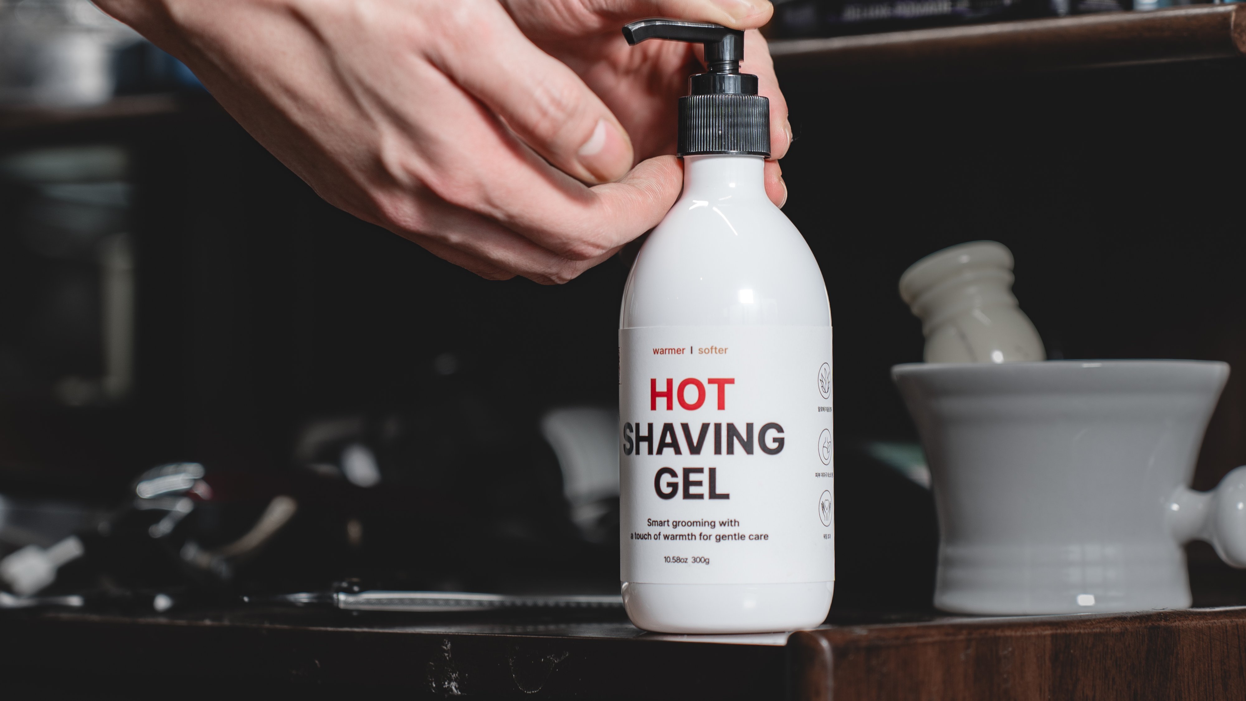 핫 쉐이빙 젤 - 면도의 핵심만 담은 따뜻한 쉐이빙 젤