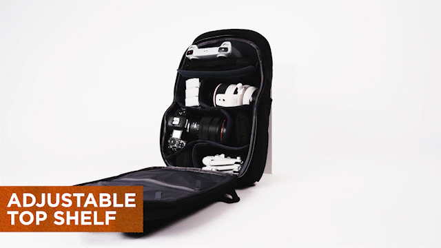 Luma_Camera_Pack_18L_Adjustable_Top_Shelf.gif