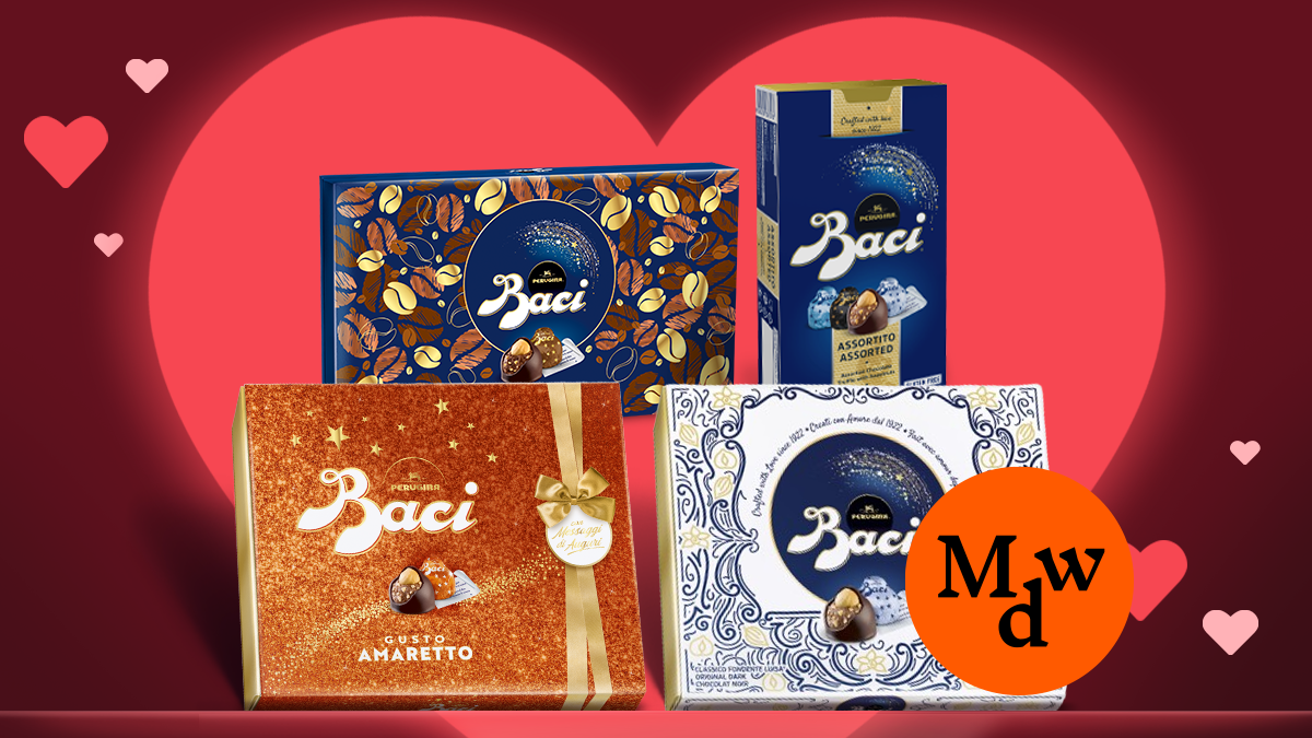 [情人节前配送] 意大利顶级Baci巧克力限量发售