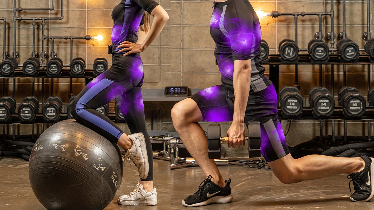 800 million encore | Full-body EMS suit stimulating your upper body! 20 minutes to complete your daily workout