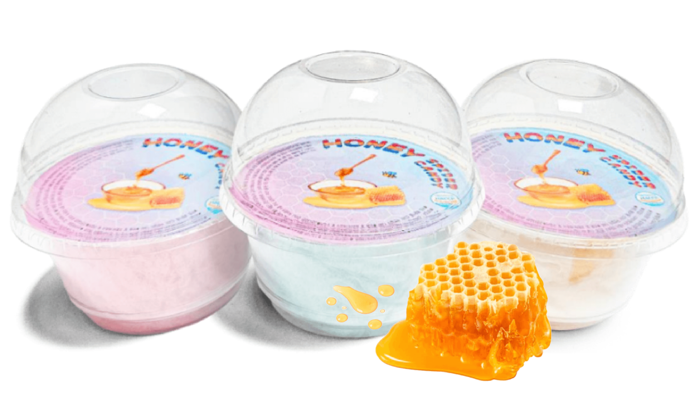 39kcal | 건강한 벌꿀 솜사탕 한 컵! [정제 설탕 X]