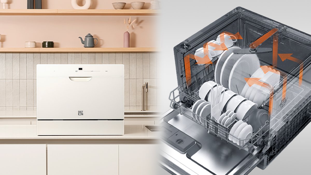 무설치&무타공! 식기세척기의 가장 완벽한 진화 [워시폴8 화이트라벨]