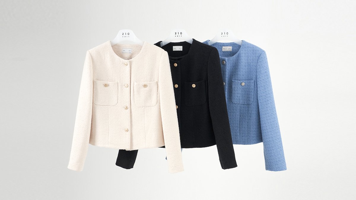 【奢华质感】意大利Campore面料还原的必备粗花呢夹克