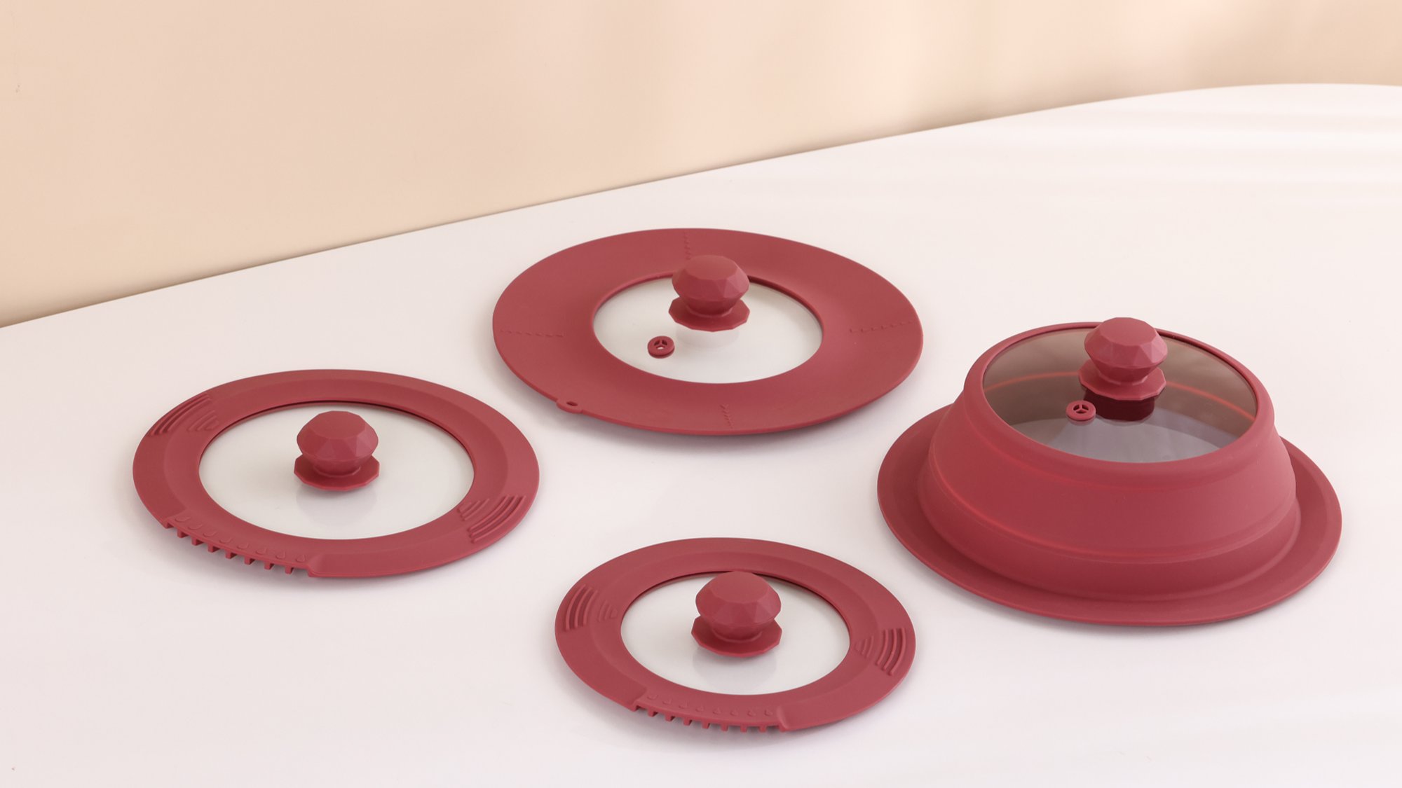 一盖多用，覆盖所有厨具的万能锅盖3款｜无所不能的盖子