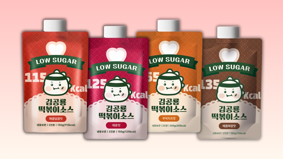 [90% Less Sugar] Low-Sugar Tteokbokki Sauces Capturing the True Flavor