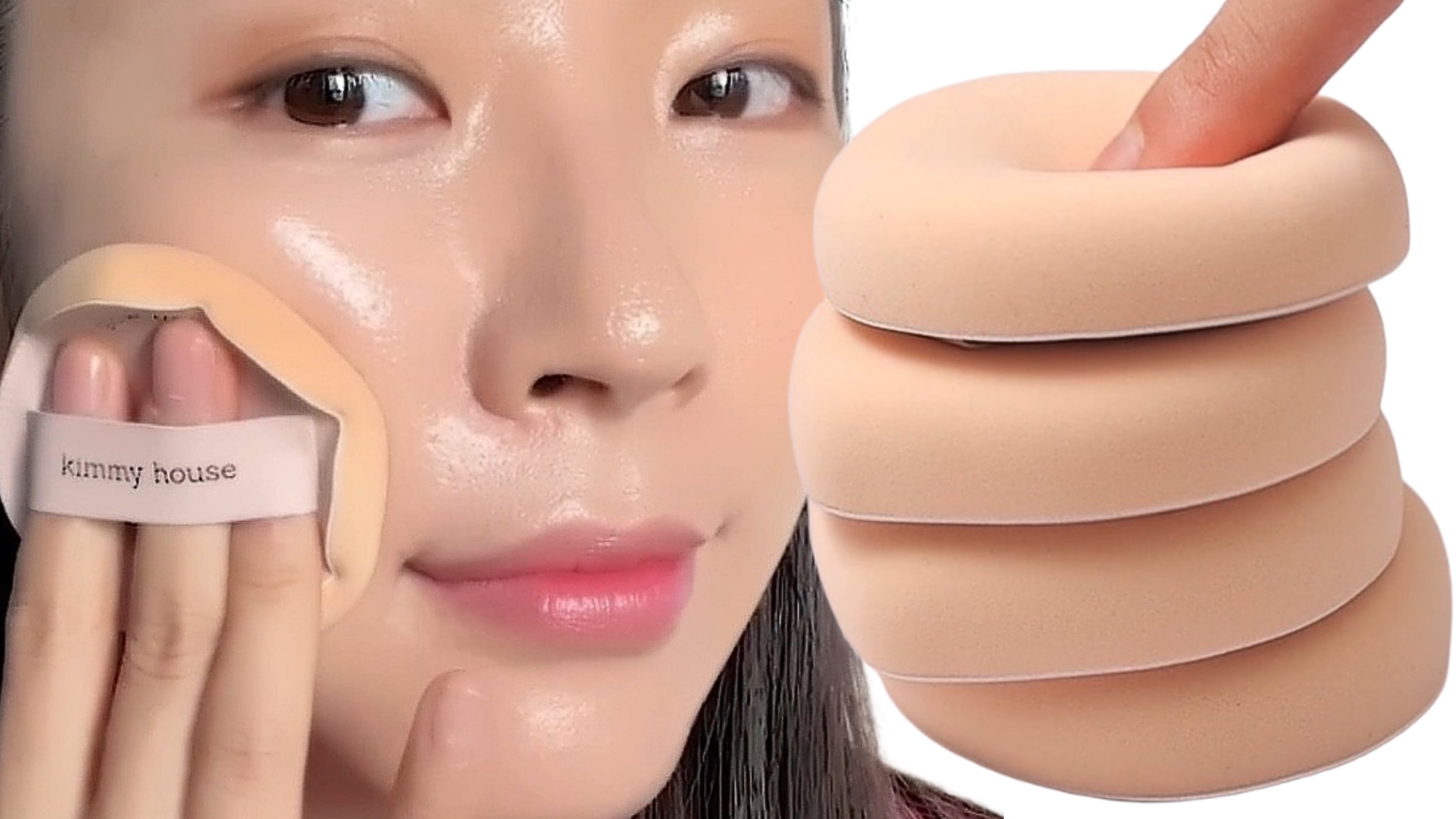 宝宝屁屁气垫，光泽感倍增！无论什么粉底，紧密贴合肌肤，完美服帖