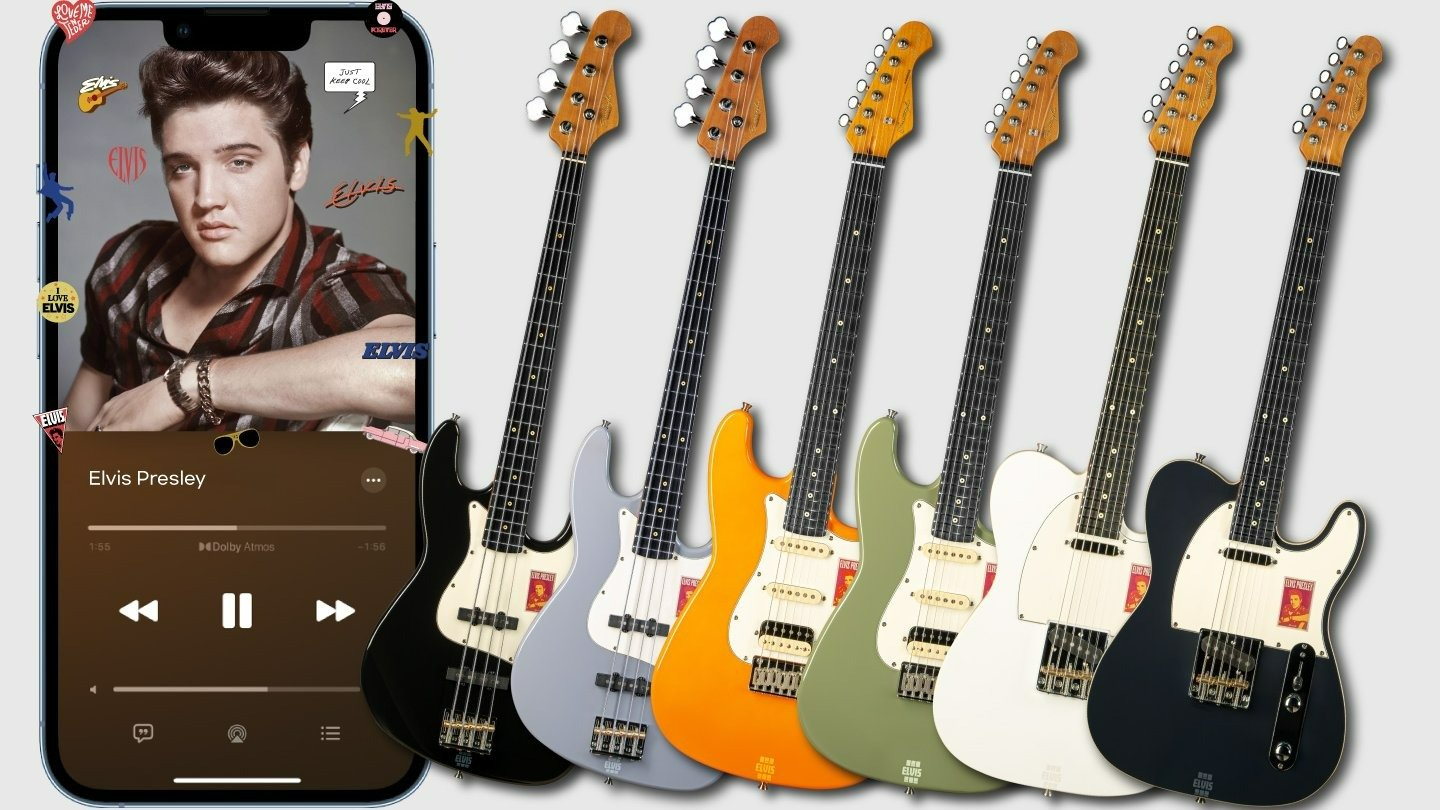 [VentiVolio x 艾尔维斯·普雷斯利] 电贝斯，传奇音乐的邂逅。