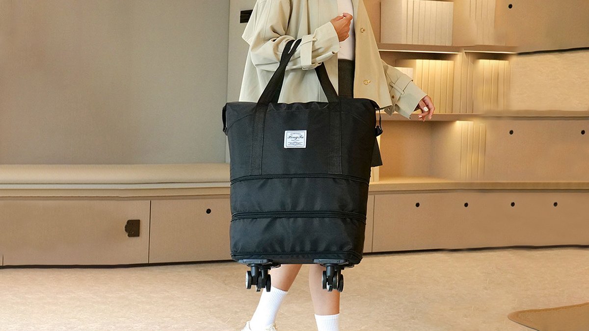 Large Boston Bag with Wheels! Perfect Boston Bag Set Tailored for