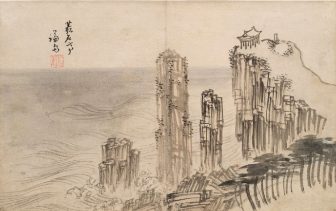 정선 총석정 겸재정선미.jpg